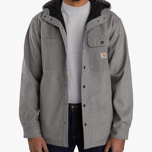 Hooded Shirt Jacket